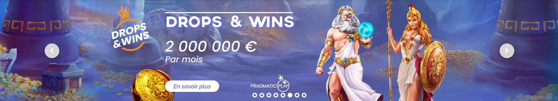 Drop and Wins WINSPARK CASINO