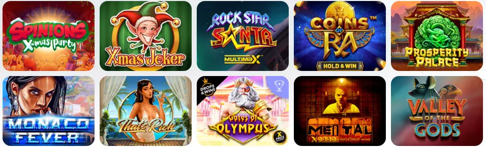 WINSPARK CASINO Tragamonedas clásicas