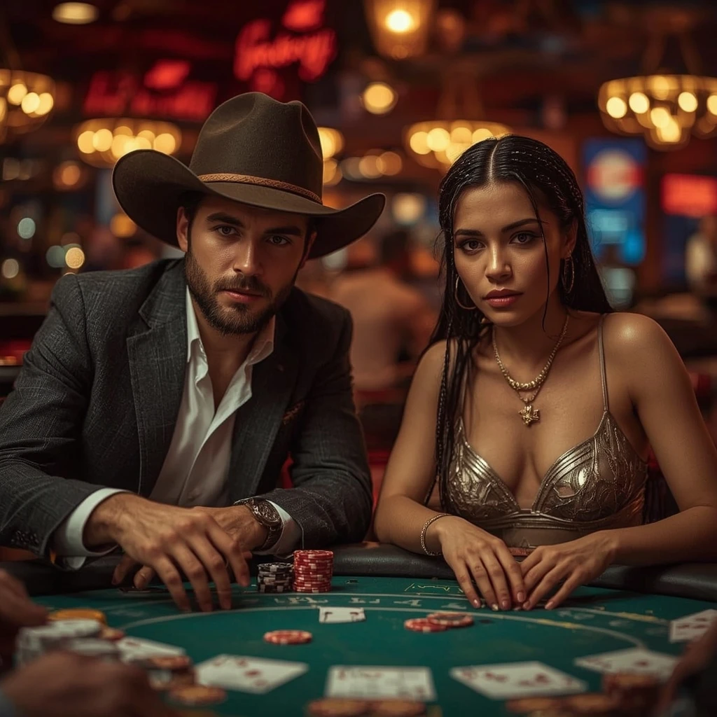 foto de dos jugadores de póker WINSPARK CASINO